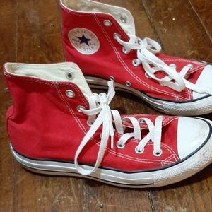 Red high tops